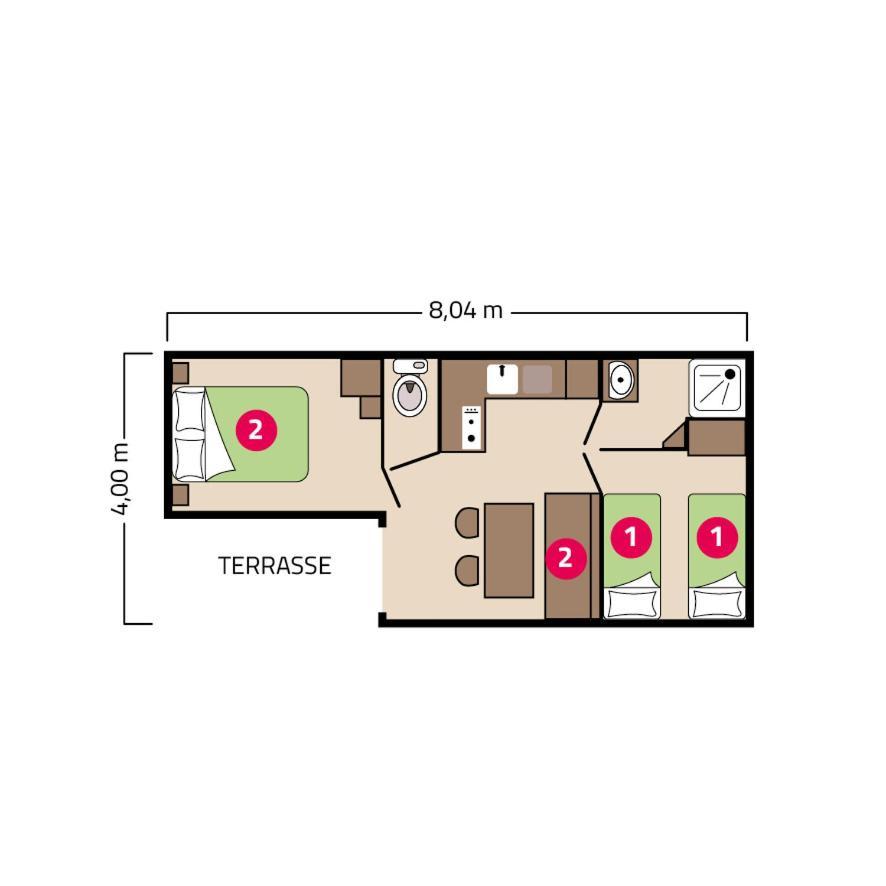 Camping La Corniche Plozévet 외부 사진
